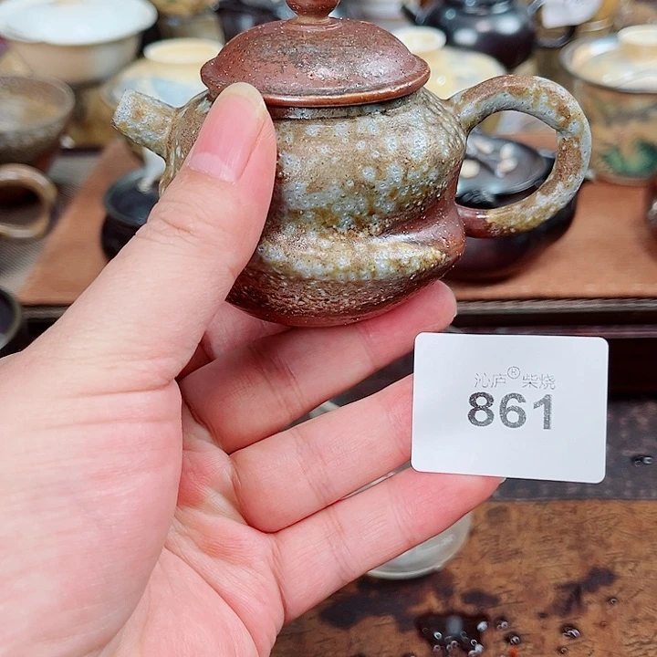 沁庐柴窑古法柴烧全手工茶具