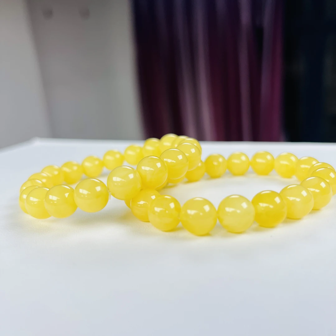 A145白花10mm手串多样性发一