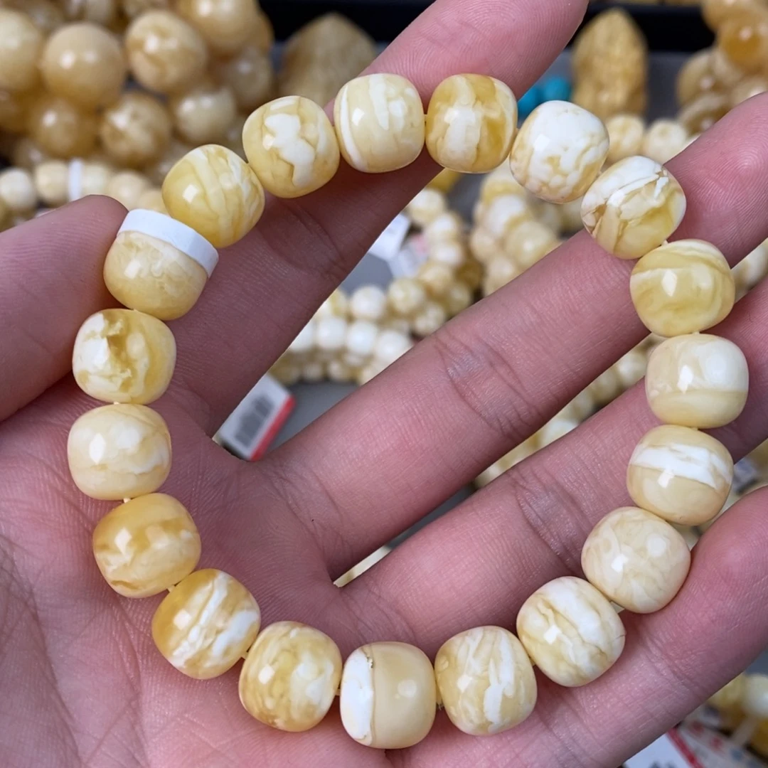 琥珀未镶嵌珠宝奇石12mm