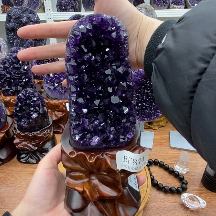 紫晶大型摆件（非配饰）未镶嵌