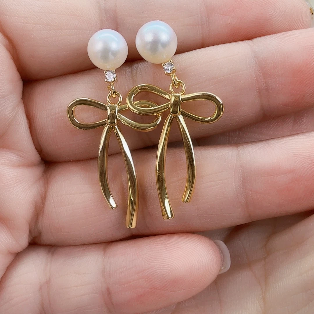 耳饰未镶嵌淡水珍珠