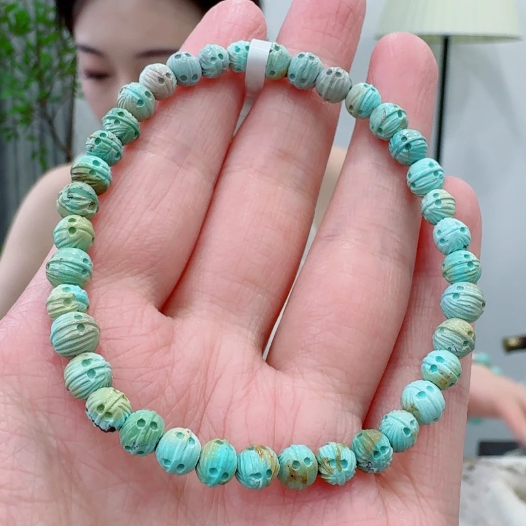 未镶嵌绿松石珠宝奇石