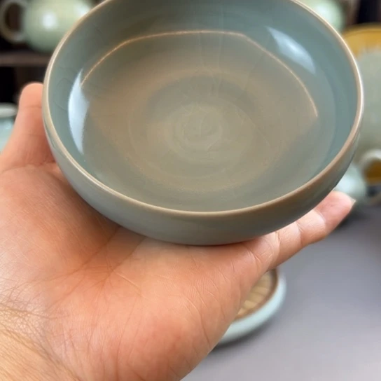 清***器微瑕普洱杯不带礼盒发两只