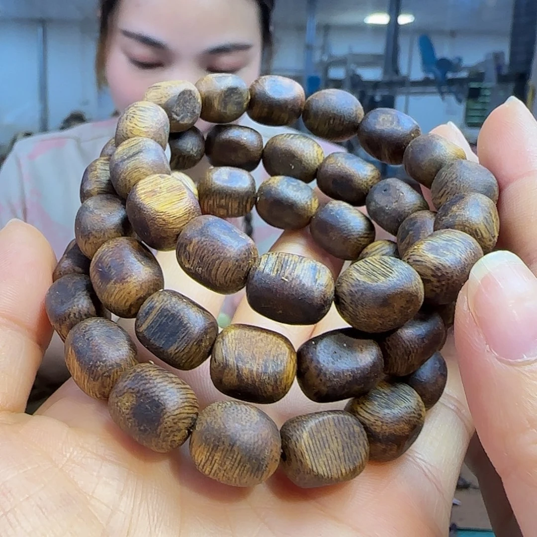 手串沉香多样性发货1条留疤乌身圆叶999109
