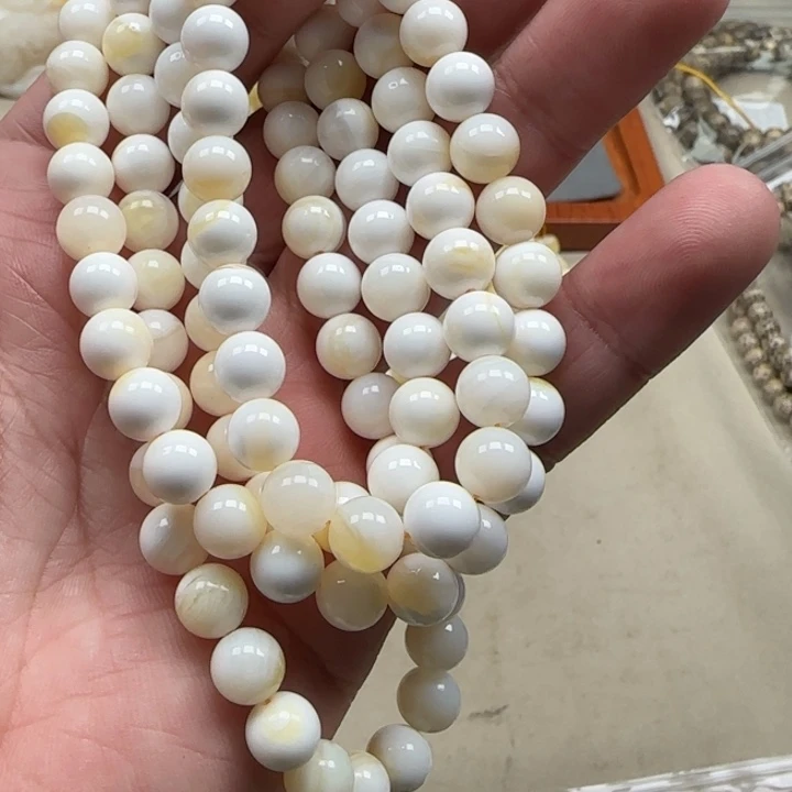 白玉菩提吊坠白色337