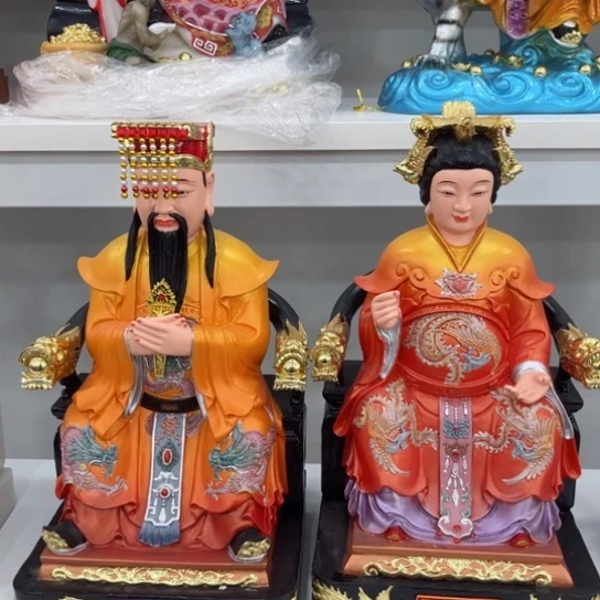 【闪购商品】树脂玉帝王母一套16寸