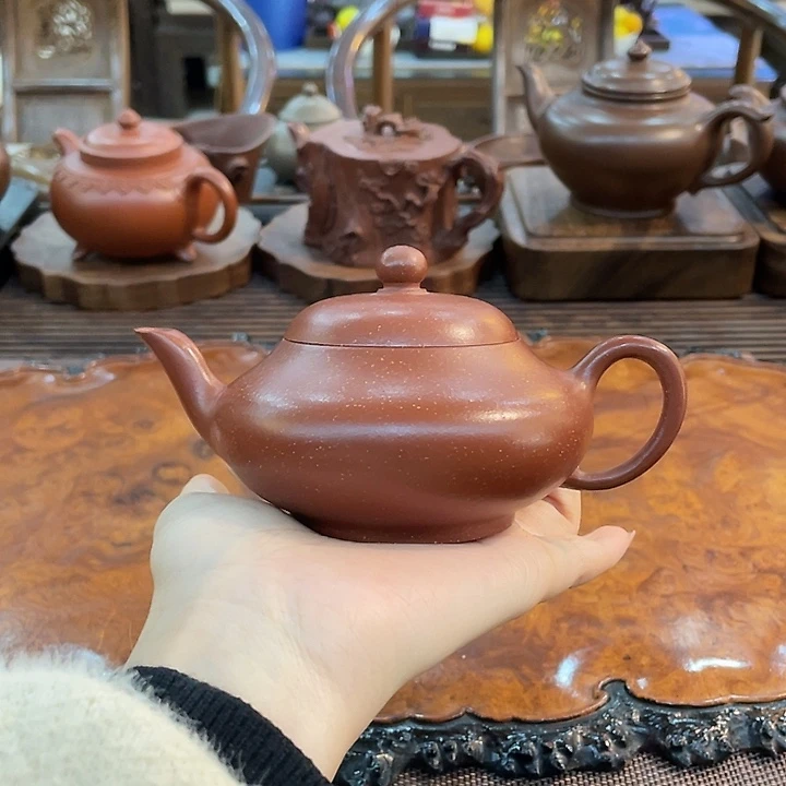 深***定茶壶紫砂全全手工