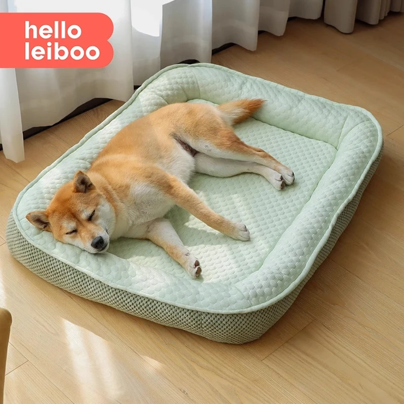 狗窝四季通用夏天凉窝小型犬比熊猫窝睡垫狗床夏季宠物狗垫子