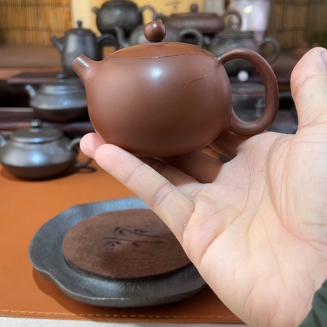 高温微瑕150毫升西施壶