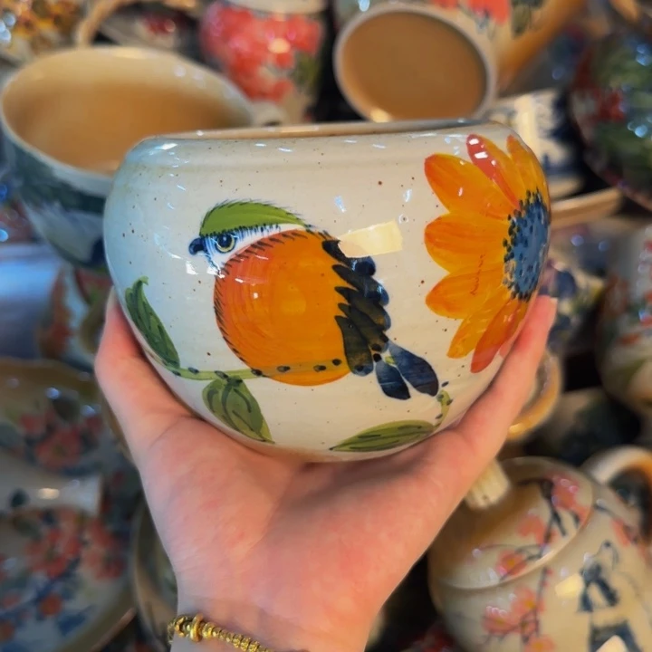 瓷片景德镇陶瓷手工手绘