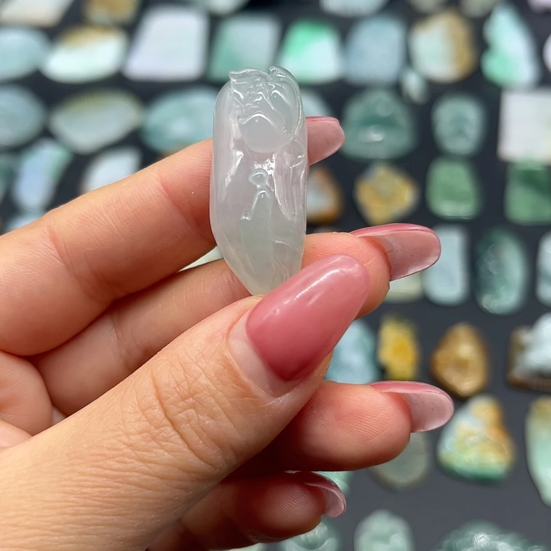 【闪购商品】翡翠颈饰未镶嵌天****x悟道 抵扣