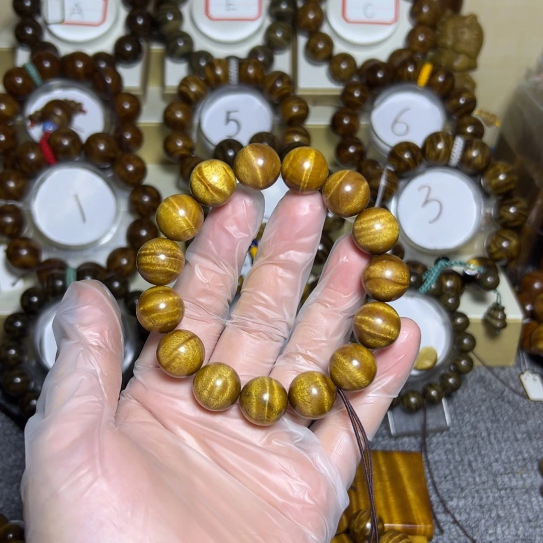 金丝楠手串/手链金丝楠木1.5