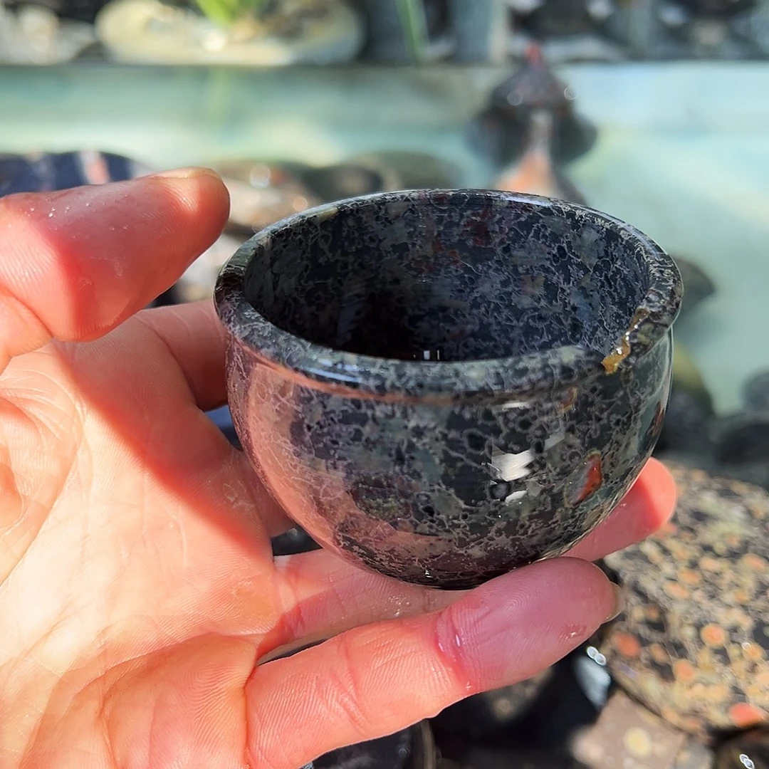 梅花玉茶周边鱼缸石配套微瑕不退不换