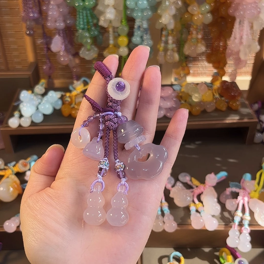 玛瑙/玉髓未镶嵌车挂