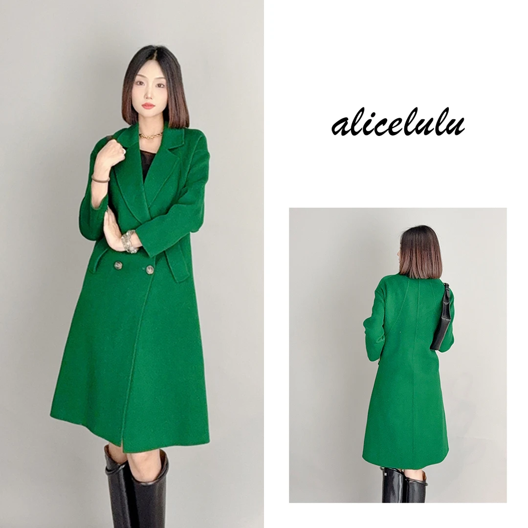 6 ALICE “独立精神”毛呢大衣细腻羊毛 气质翻领 S2140658Tr