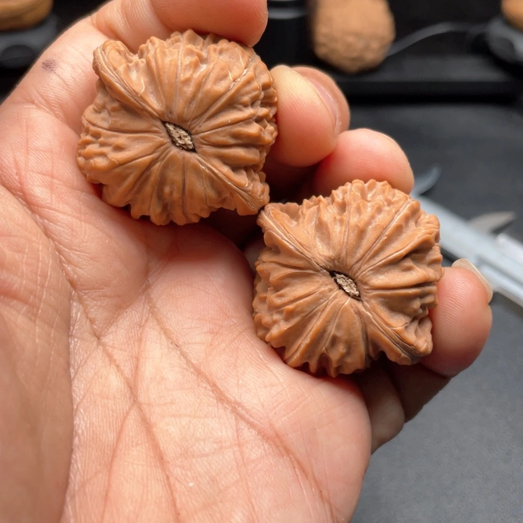 文玩核桃把件卄*磨盘