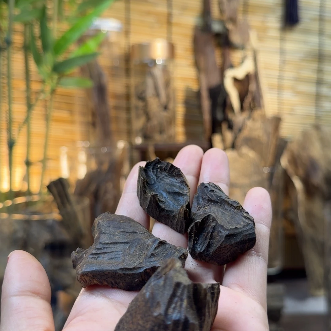 沉香沉香碎屑沉香包头23g