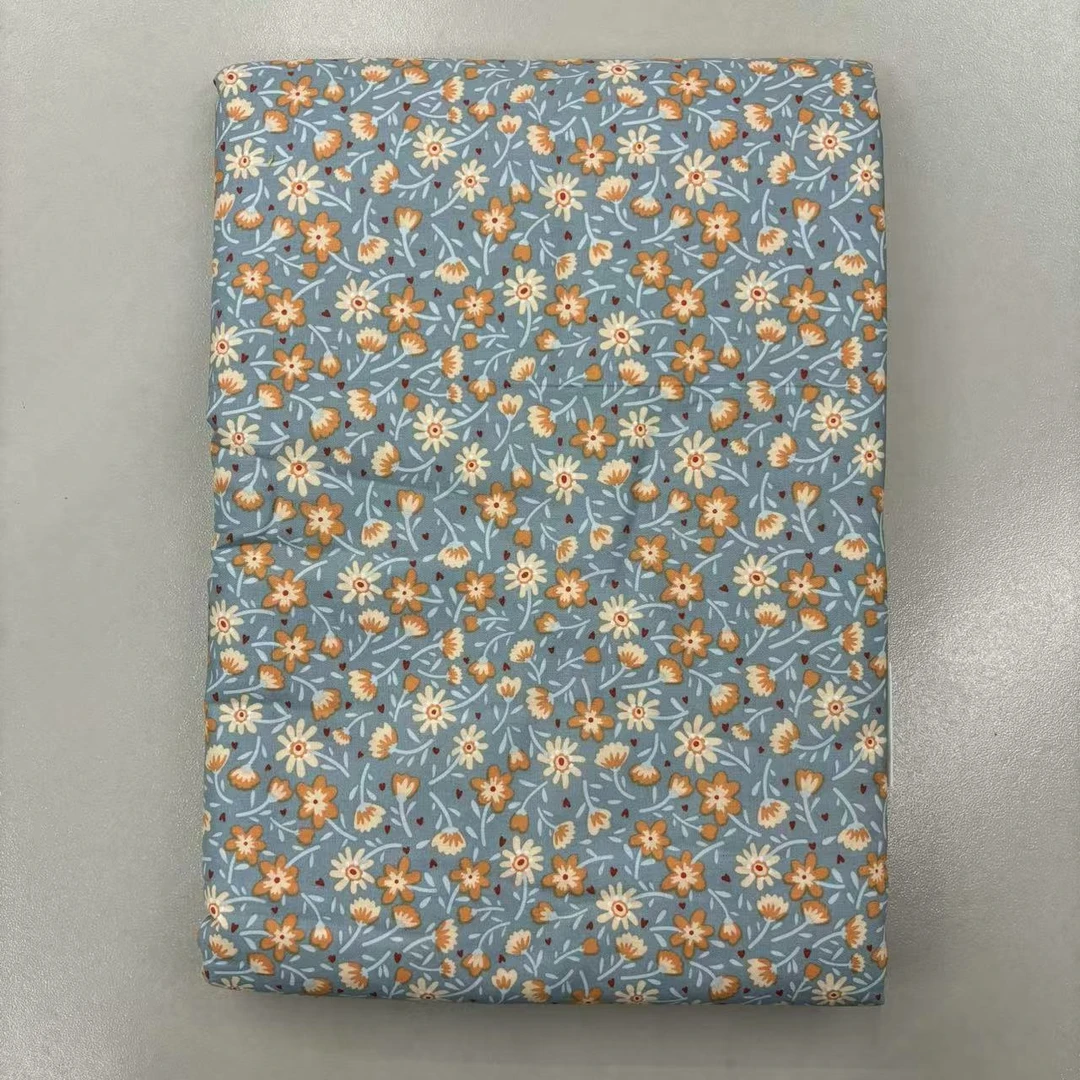 【甜甜家】花间绯色：100棉纯棉喷气印花双人被套