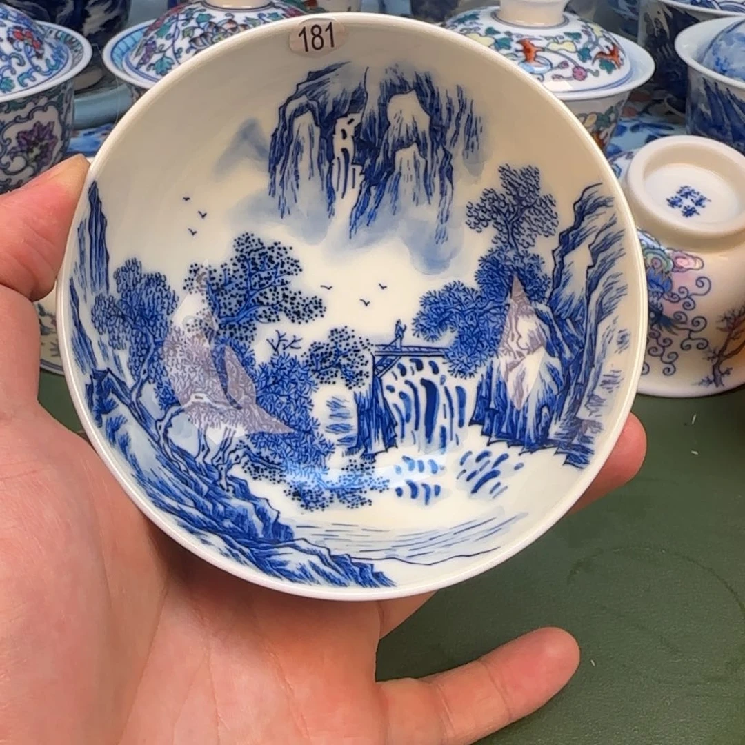 彦祖纯手工手绘茶具181