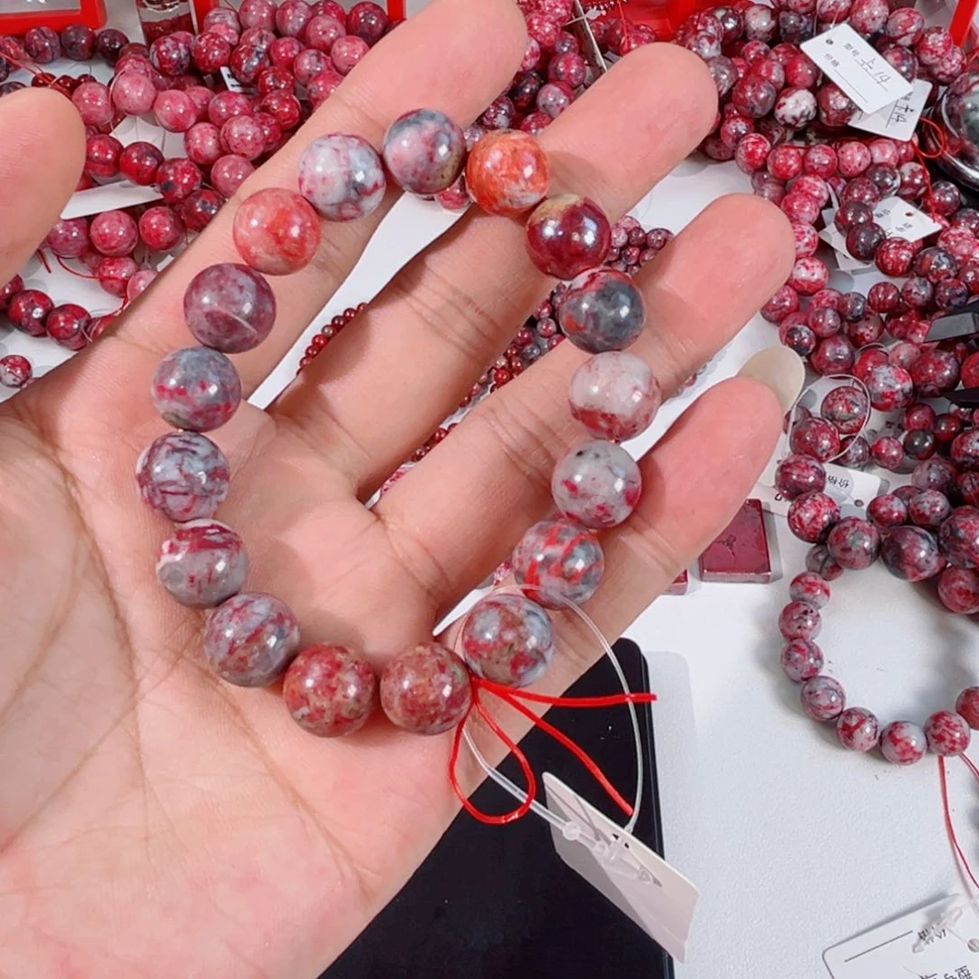 天然辰砂天然原石卡11