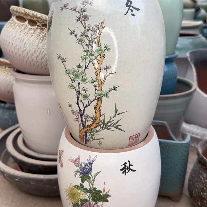 瑕疵花盆处理啦口15高22