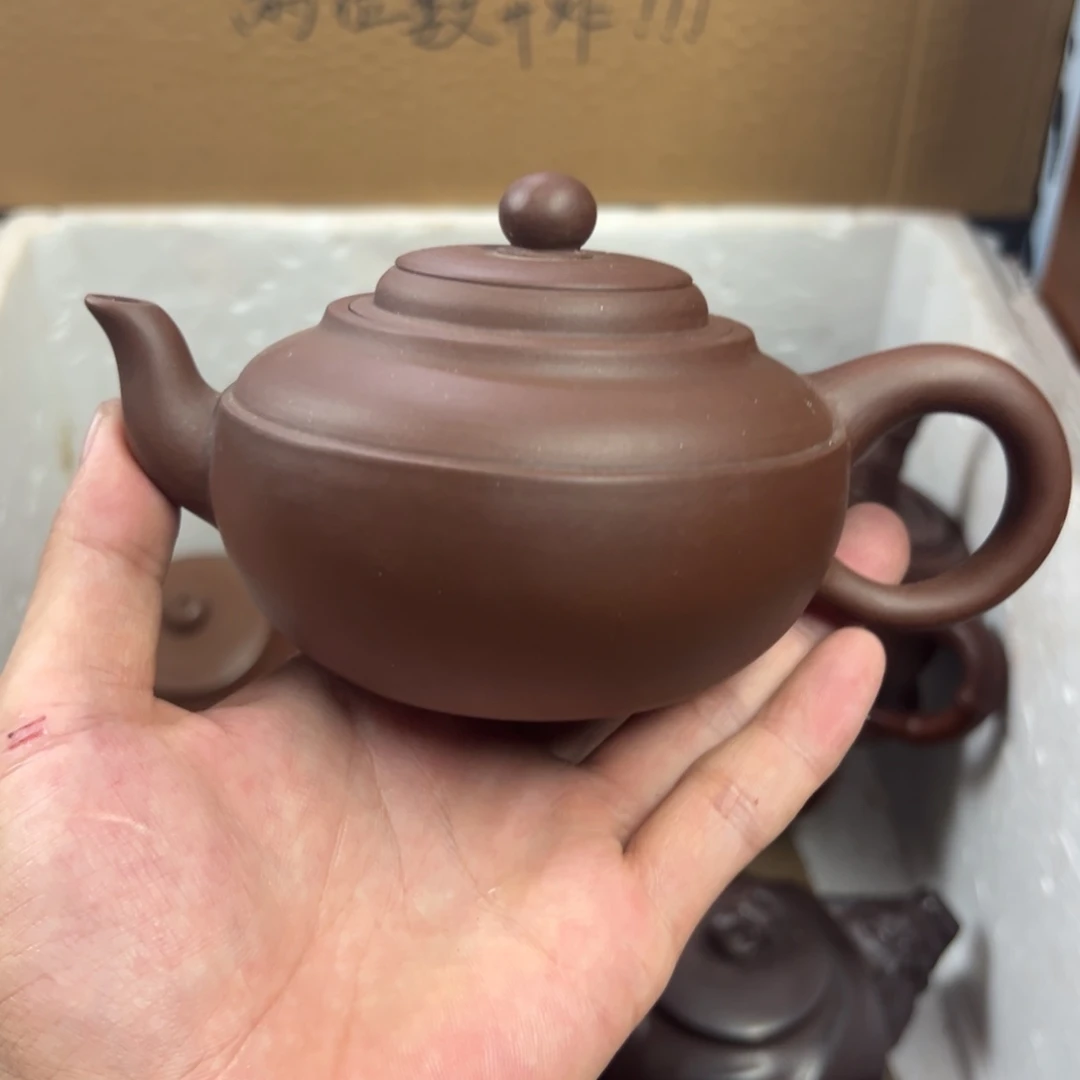 紫砂茶壶宜兴原矿紫砂壶300毫升容量