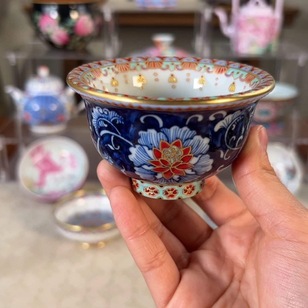 纯手工手绘 高端茶器