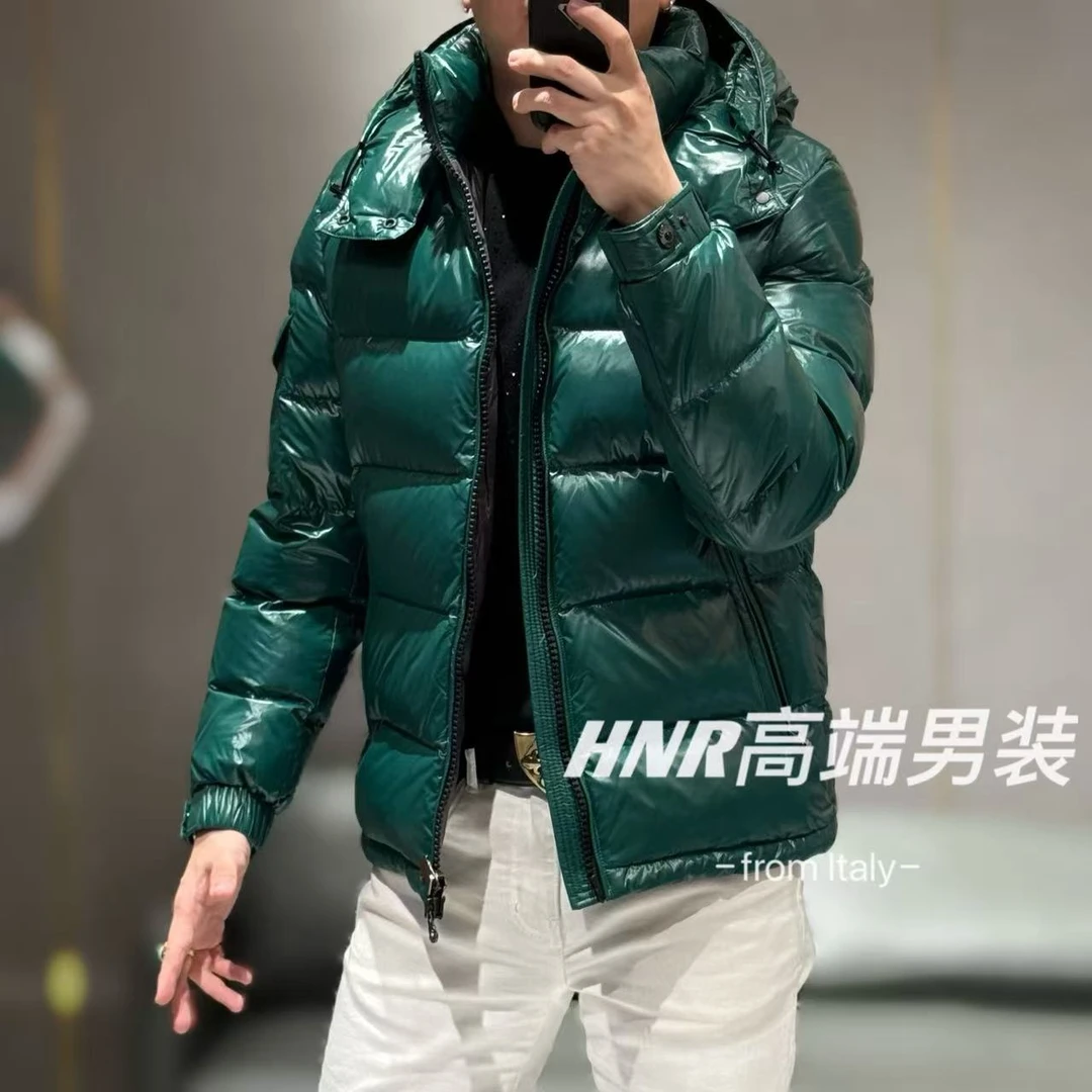 【CNCENG鹅绒系列】帽子可拆卸纯色设计百搭男士羽绒服8520