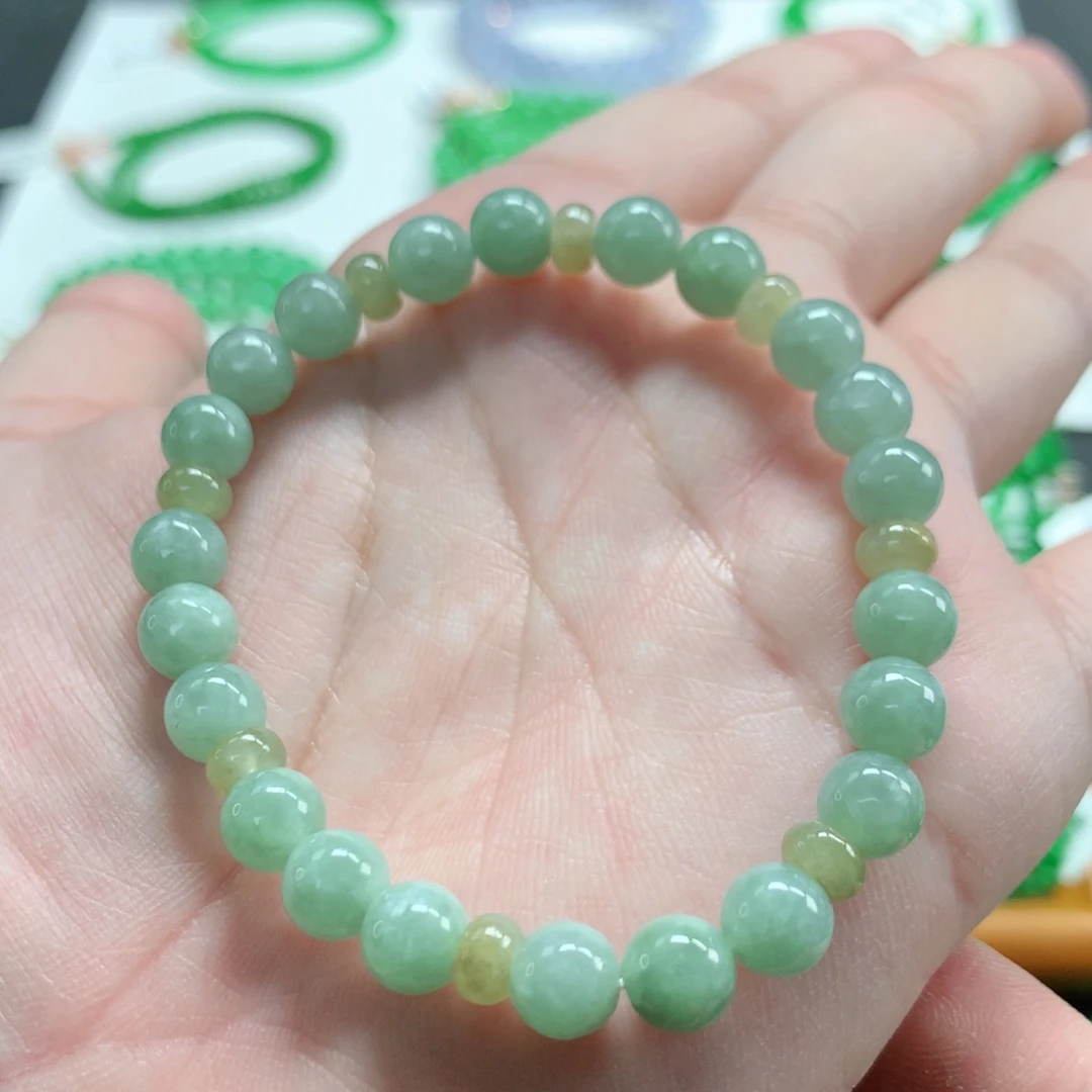 翡翠未镶嵌手链翡翠