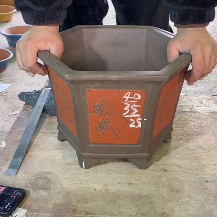 紫砂花盆紫砂紫砂