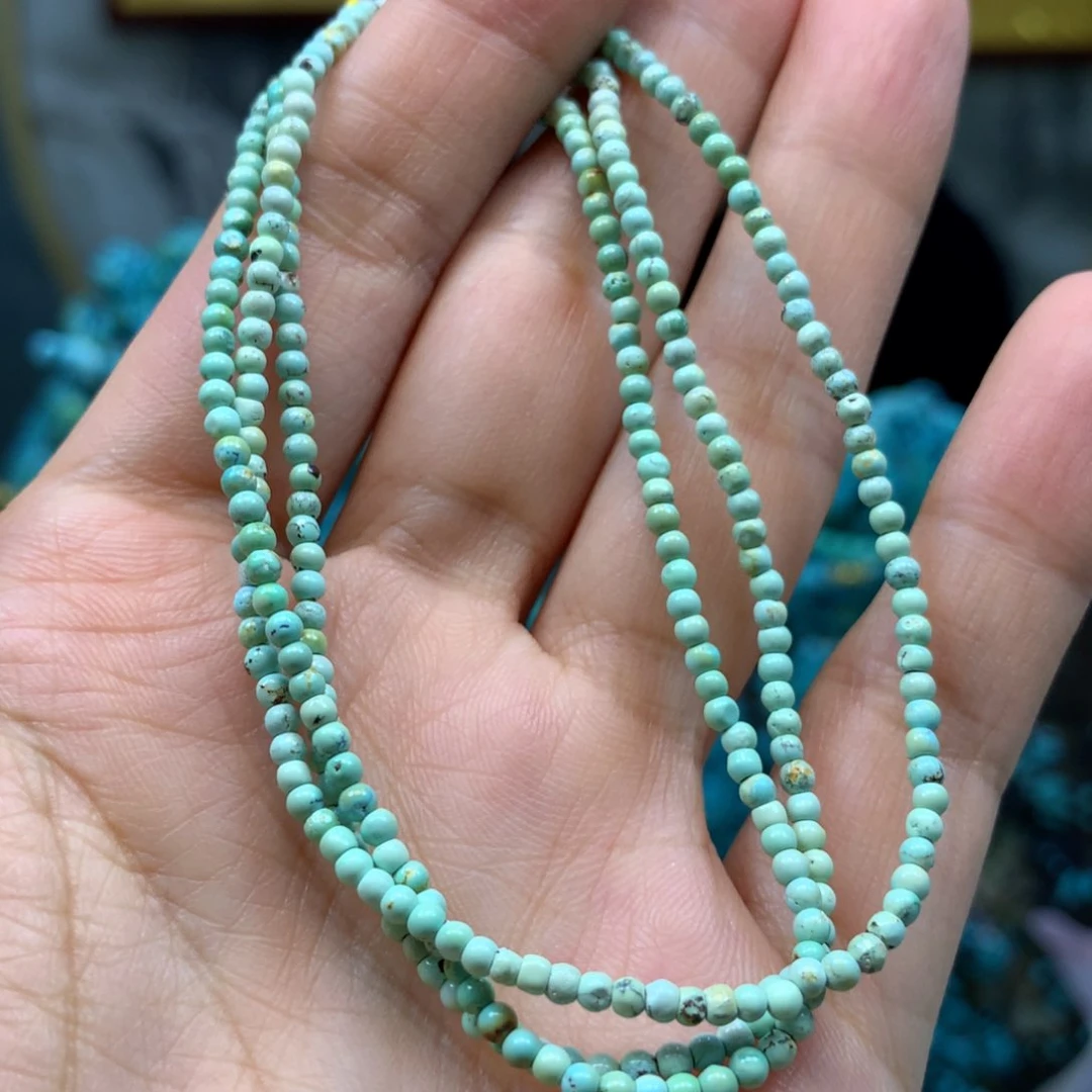 绿松石长链未镶嵌