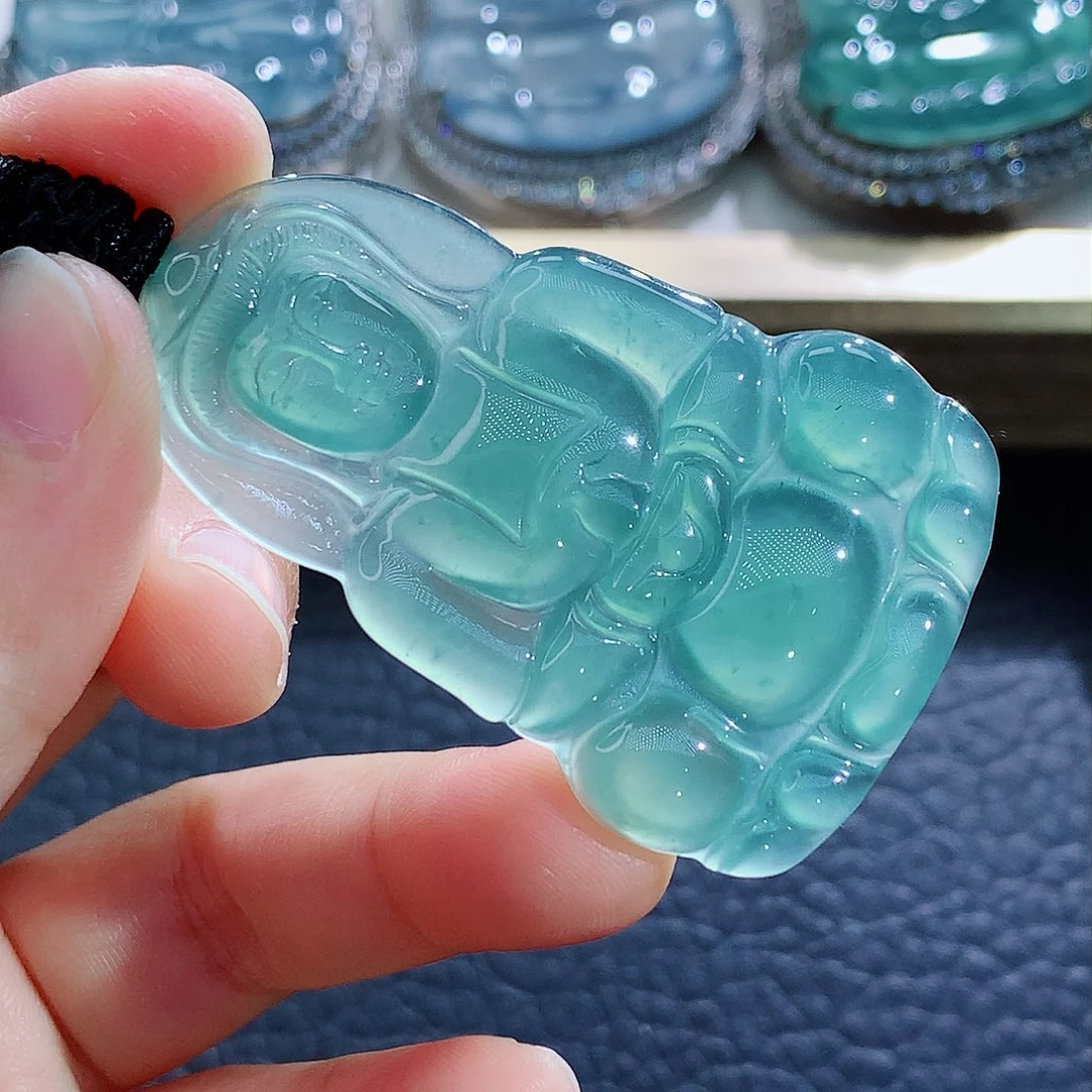 未镶嵌挂件翡翠翡翠