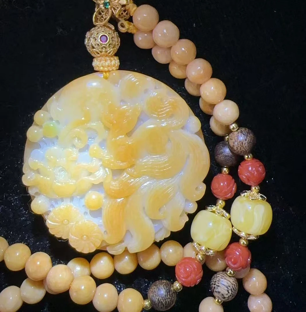 天然缅甸翡翠吊坠1755