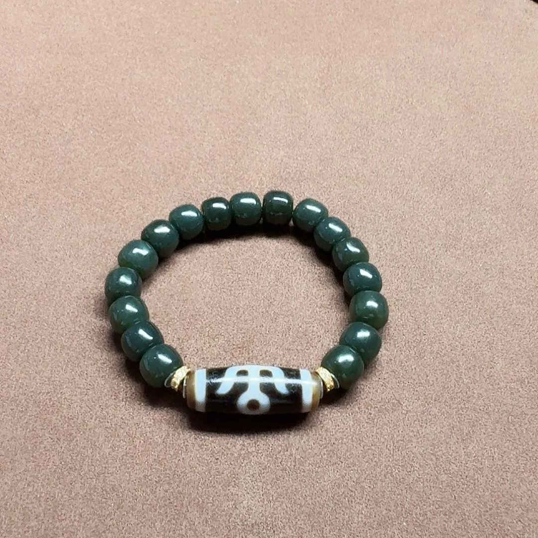 啊***鹅玛瑙/玉髓未镶嵌手链