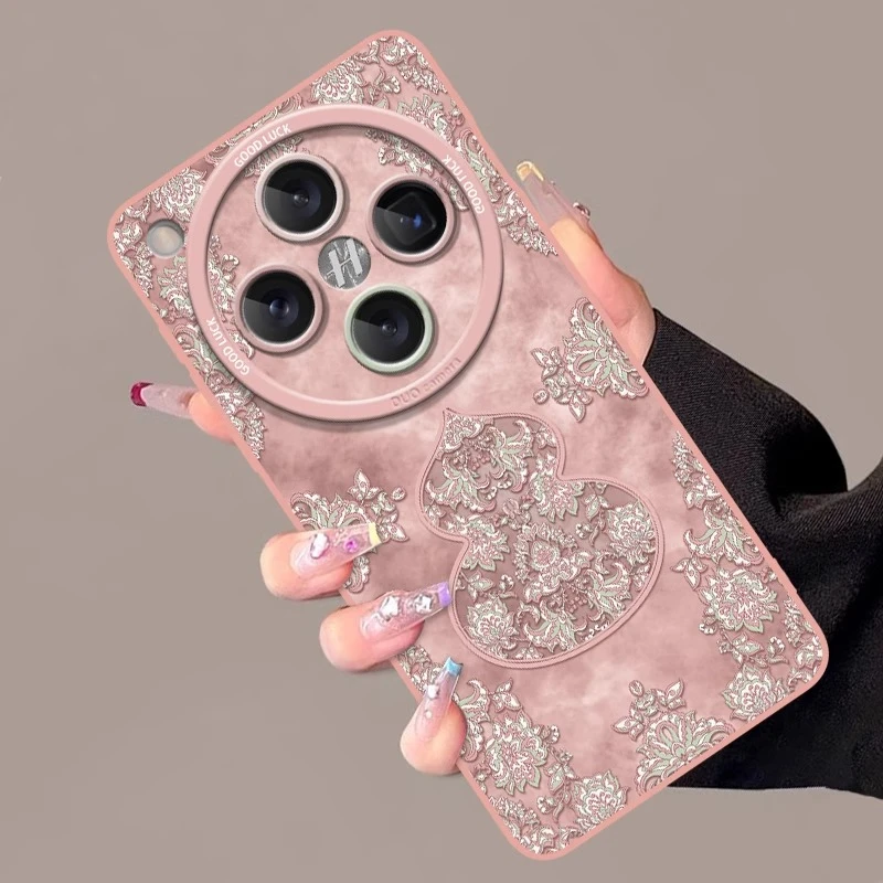 繁花国风葫芦适用oppofindx9Pro手机壳x8s新款敦煌风x8ultra全包7