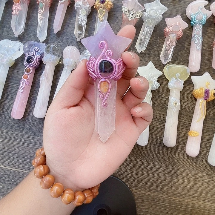 圆***冰未镶嵌珠宝半成品水晶水晶