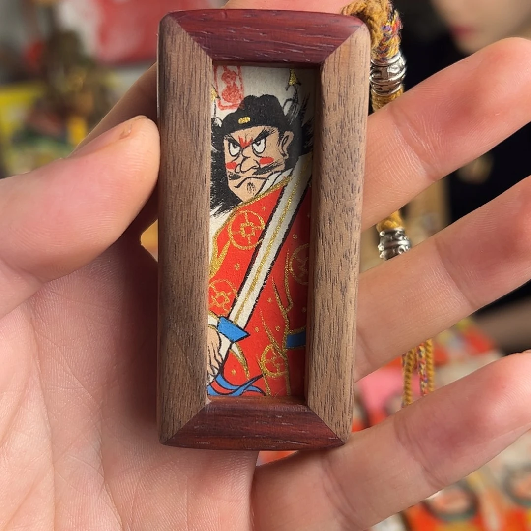 逍****纯手绘钟馗文创画