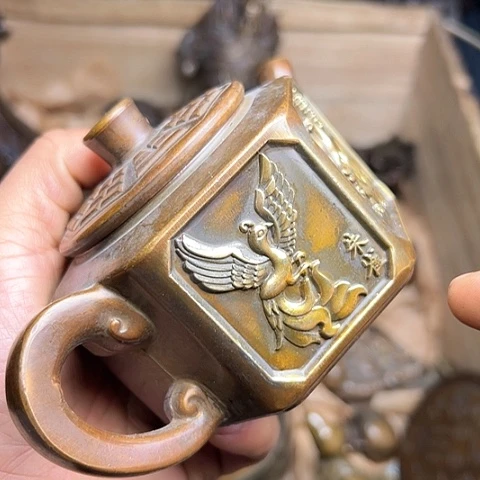 铜制工艺摆件把玩