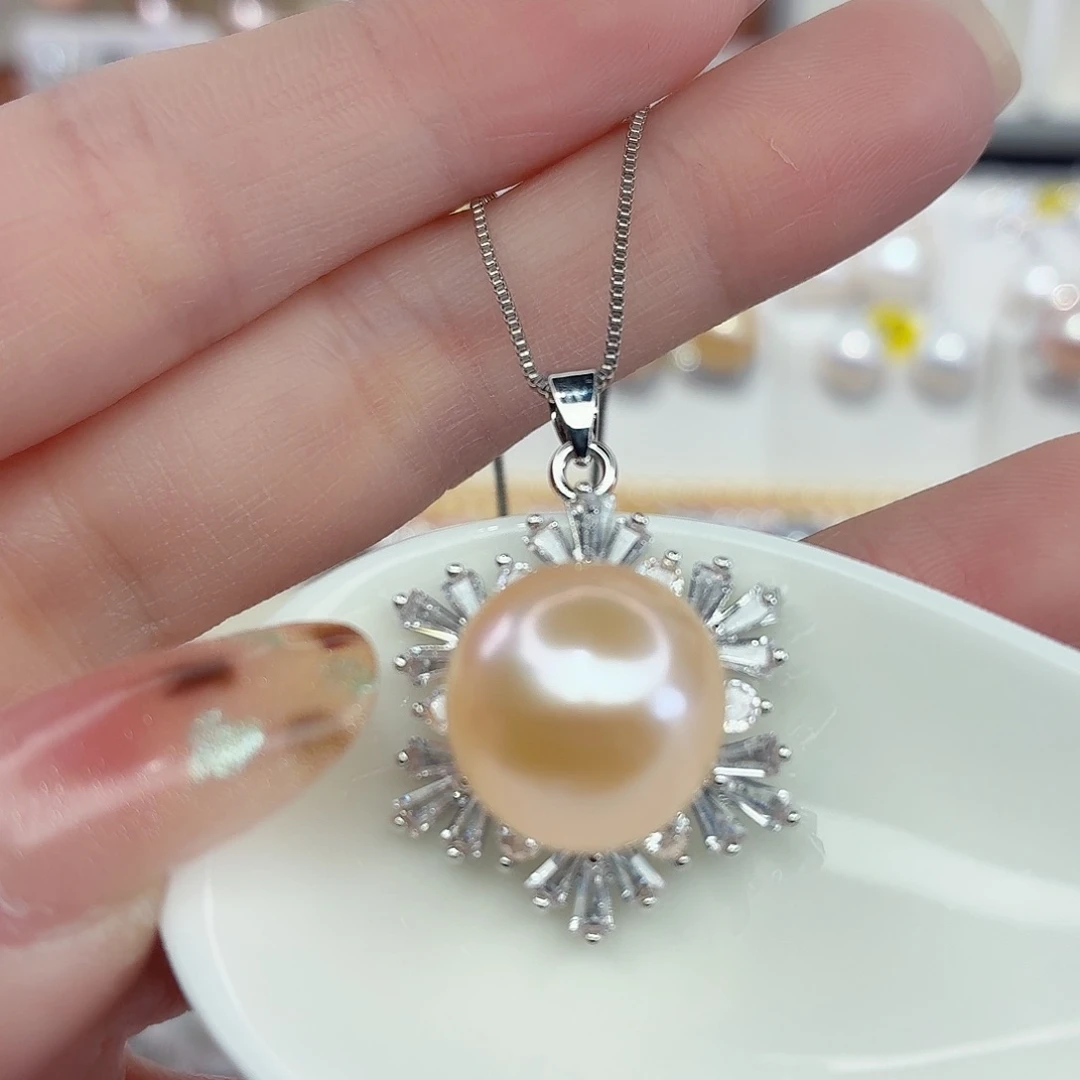 合金颈饰淡水珍珠