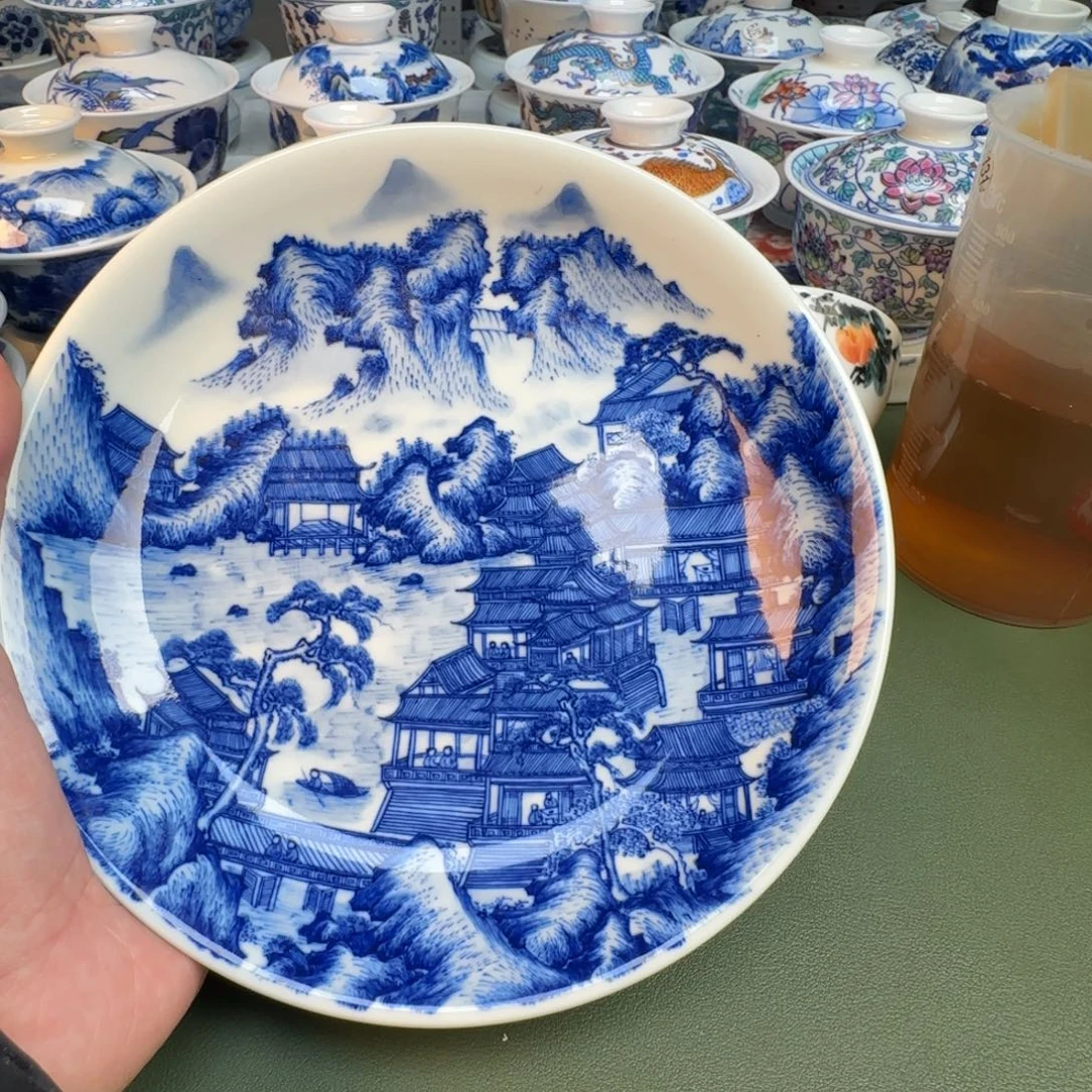 陶纯手工纯手绘茶具396