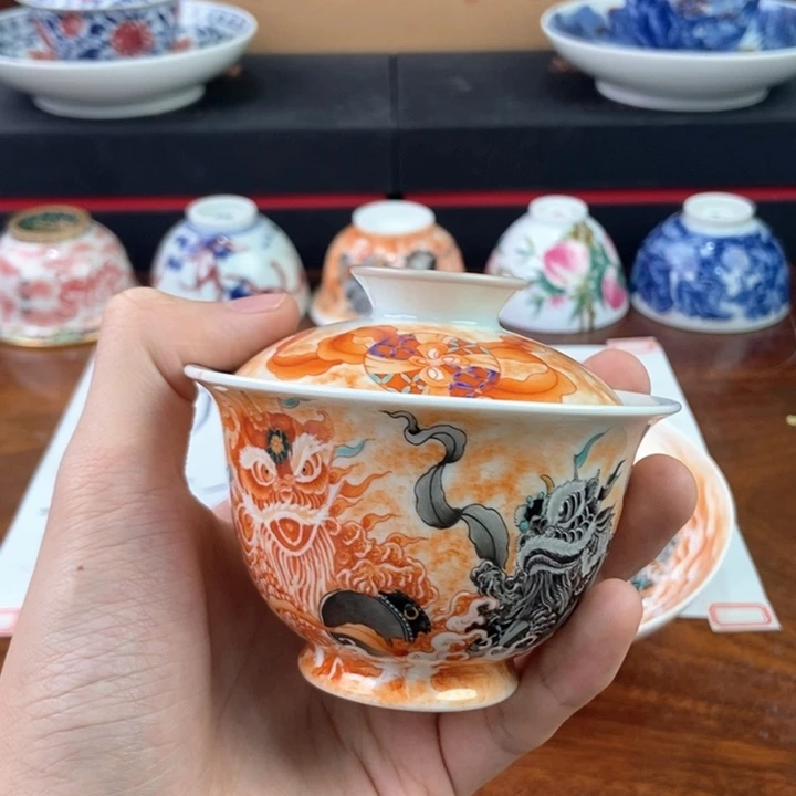 杯景德镇手绘陶瓷艺术