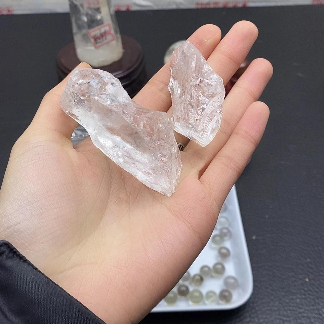 未镶嵌水晶珠宝半成品28水晶石