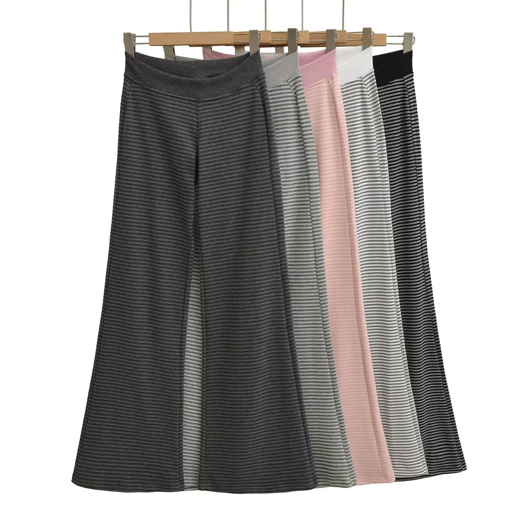 Y2030条纹休闲裤裤子