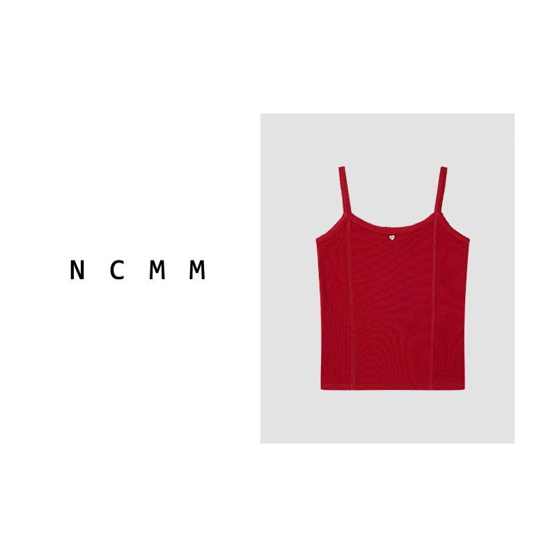 NCMM「浮花」什么神仙花边绣花小背心 C-8113