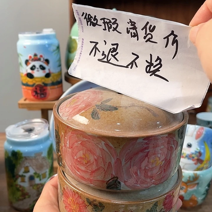 陶景德镇釉下手绘陶瓷