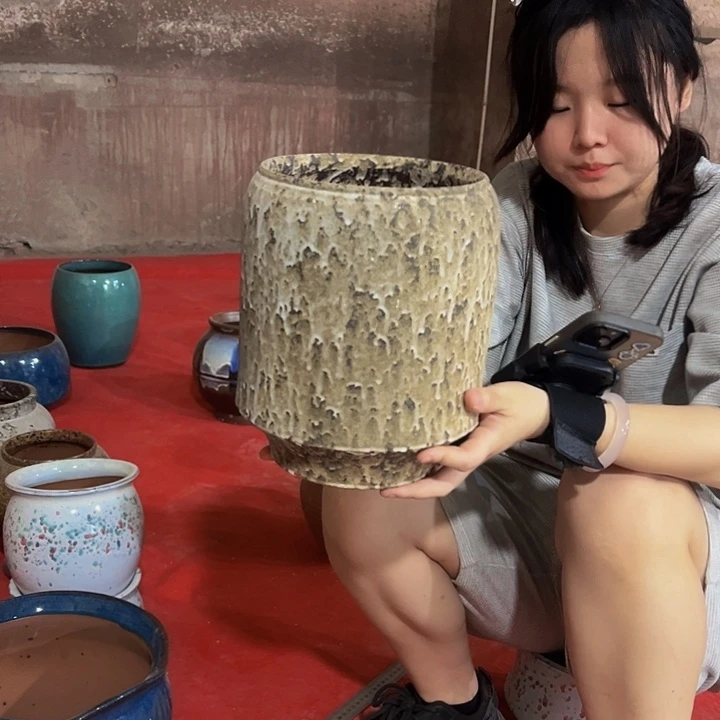 夫妻花盆高度22口径18