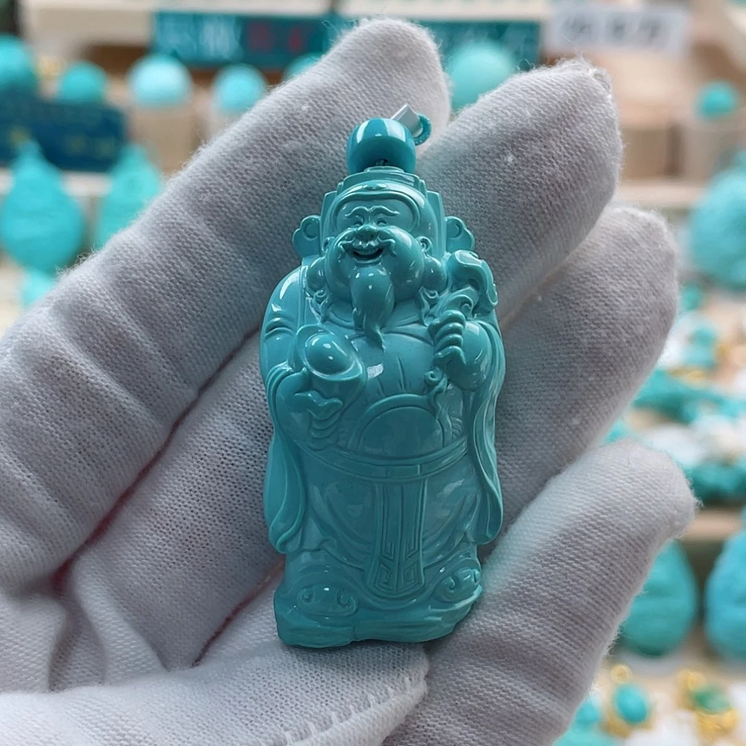 未镶嵌绿松石珠宝奇石