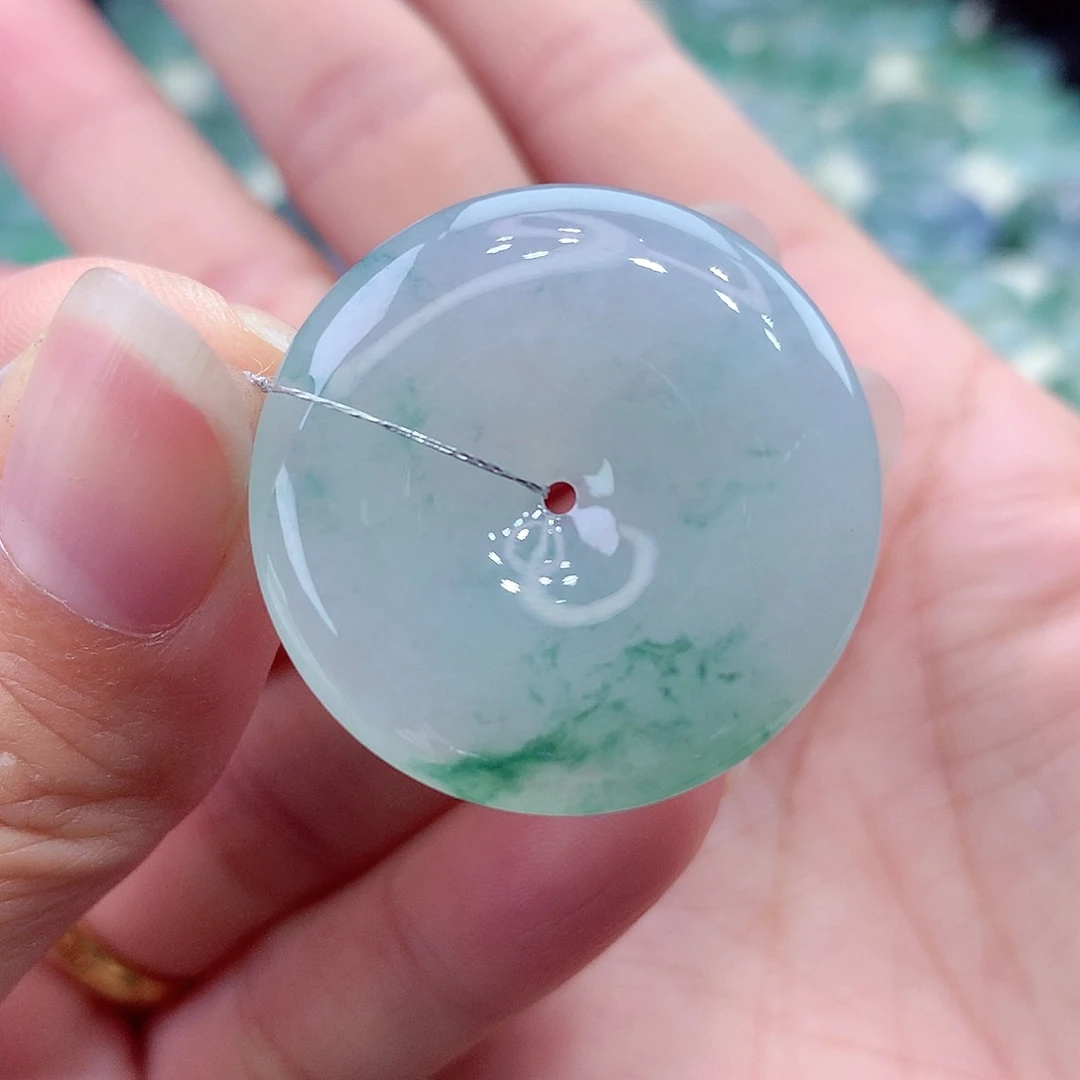 颈饰未镶嵌翡翠编号22尺寸30.-5.6