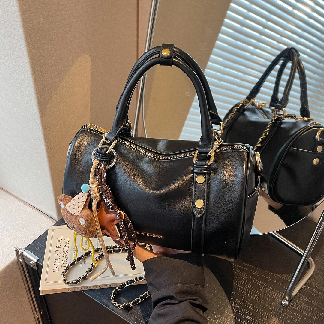 艾米兔女包2025新款手提包多用质感链条简约百搭轻便斜挎双肩包