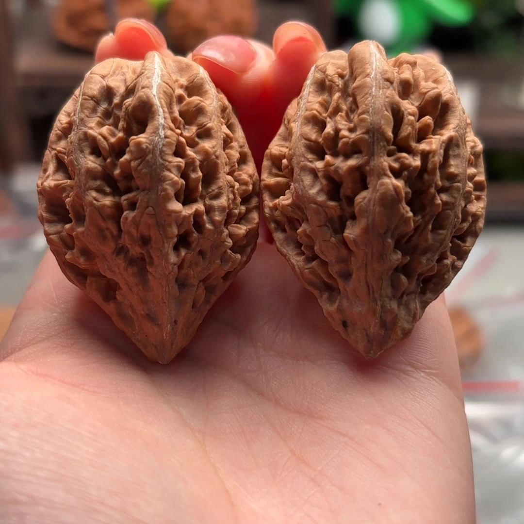 文玩核桃把件 小蛙80